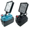 16 Beads LED Working Light Spotlight Portable Lamp Hand Lantern for Makita  14.4V 18V Li-ion Battery Cordless LED Flashlight. 