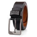 【LEON＇S】 Buckle  Leather Casual Jeans Belt Men High Quality Retro Luxury Male Strap Cintos 3 Colors 2023 NEW. 