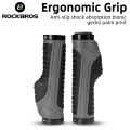 ROCKBROS Bicycle Grips Handlebar Double Lock Soft Shockproof  Bike Handlebar Grips Riding MTB Road Cycling Ergonomic Grips. 
