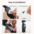 For  Osmo Pocket 4 3 Screen Protector Lens Protector Accessories with Tempered Glass LCD Display Film Scratch Resistant. 