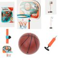 Portable Indoor and Outdoor Basketball Play Set Adjustable.