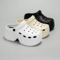 Eva Chunky Platform Sandals for Women Summer Thick Bottom Clogs Slippers Woman Closed Toe Non-Slip Beach Garden Shoes Slide.