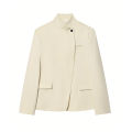 Tidalyf Women's 2026 New Autumn Office Blazers Chic Elegant Women Jackets Fashion Youth Travel Holiday Joker Streets Warm Coats.