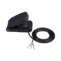 Electric Tricycle Throttle Gas Pedal Speed Control Accelerators Brake Foot Universal Black Plastic Boat Parts Accessory.