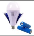 Rechargeable Emergency Bulb Led light With two Rechargeable 2 batteries. 