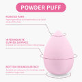 MAANGE 40pcs Professional Makeup Set 20 Makeup Brushes 17 Powder Puff Headband Foundation Eyeshadow Brush Travel  . 
