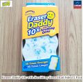 Scrub Daddy ®   Eraser Daddy 10X Multi-Purpose Sponge, 2 Sides, Stain Remover + Scrubbing Gems Sponge, Home Cleaning. 