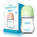 Dr.isla Anti-Choke Baby Bottle Newborn Glass Bottles 90/160ML Anti-flatulence Milk Feeding Bottles Infant BPA Free 0-3 Month. 