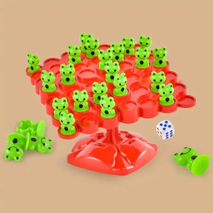 1pc%20Frog%20Balance%20Tree%20Board%20Game,%20Math%20Stacking%20Concentration%20Training%20Game%20Toy,%20Party%20Interactive%20Board%20Game%20Toy%20-%20Image%205