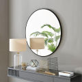 Modern Luxury Large Round Cupboard Frame Wall Mirror Vanity  Decorative 3D Mirrored Glass Effect Design 24 inch round Vanity Mirror wall Mounted 24/24. 