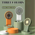 USB Rechargeable Foldable Mini Fan Quiet Clip On Fan Long Battery Life Desktop Outdoor Hiking Use. 