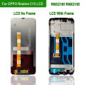 6.5" Display For OPPO Realme C15 LCD Touch Screen Digitizer Assembly Replacement  For Realme C15 LCD RMX2180 RMX2195 LCD Display. 