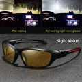 Fashion Vintage Square Frame Unisex Night Vision Glasses Reduce Visual Fatigue Lenses Anti-Glare Anti reflective UV400 Eyewear.