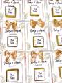 Wedding favors chocolate, Chocolate favor cards, Party favors, Engagement favors chocolate. 