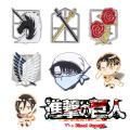 Attack On Titan Enamel Pins Shingeki No Kyojin Levi Ackerman Mikasa Ackerman Figure Brooch For Fans Lapel Pin Anime Jewelry. 