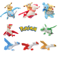 Cute Pokemon Riding Plush Toys Latias Latios Lapras Pikachu Soft Stuffed Doll Kids . 