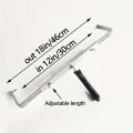 18inch Paint Roller Brush Aluminum Alloy Roller Frame Painting Handle Tool for Wall Decorative House Tool Support.