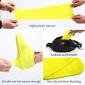 Waterproof Rain Shoes Covers Silicone Non-slip Wear-resistant Outdoor Adult Children Boots Portable Elastic Reusable.