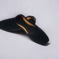 Khussa for boys black velvet khussa kid’s wedding footwear. 