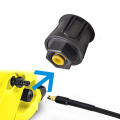 High Pressure Quick-Fitting for Gun and Power Washer,Hose Connector Adapters Only Compatible K2 K3 K4 K5 K6 K7 Series Hose, to M. 