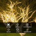100 m 50 m LED string light flashing LED string light decoration fireflies string light water drop new year Lights Christmas. 