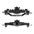 Aluminum Alloy TRX4M Portal Axle Set for 1/18 RC Crawler Car TRX4-M Defender Bronco K10 Chassis High Clearance Upgrade Parts.