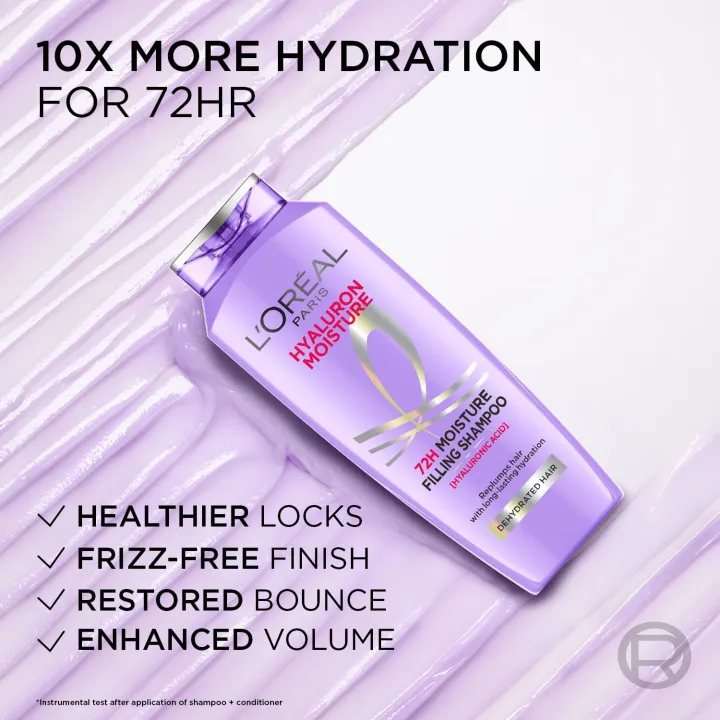Loreal%20Paris%20Hyaluron%20Moisture%2072HR%20Moisture%20Filling%20Shampoo%20Powered%20by%20Hyaluronic%20Acid,%20for%20frizz-free,%20hydrated%20and%20bouncy%20hair%20full%20of%20life%20%7C%20340%20ml%20-%20Image%203