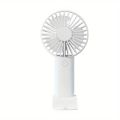 Mini USB Charging Handheld Fan Desktop Small Fan With Mobile Phone Holder Portable And Simple Outdoor Small Fan. 