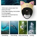 Cat Ears Diving Hood 3mm Neoprene Wetsuit Hood Cute Women Swim Cap for Surfing Snorkeling Water Sports Surf Diving Hat. 