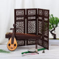 Creative Dollhouse Miniature Folding Screen Flute Lute Guzheng Fan Life Scene Ornament Kids Play Toys.