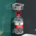 Punch Free Wall Mounted Tripod Bathroom Corner Wash Rack Bathroom Bathroom Storage Rack. 