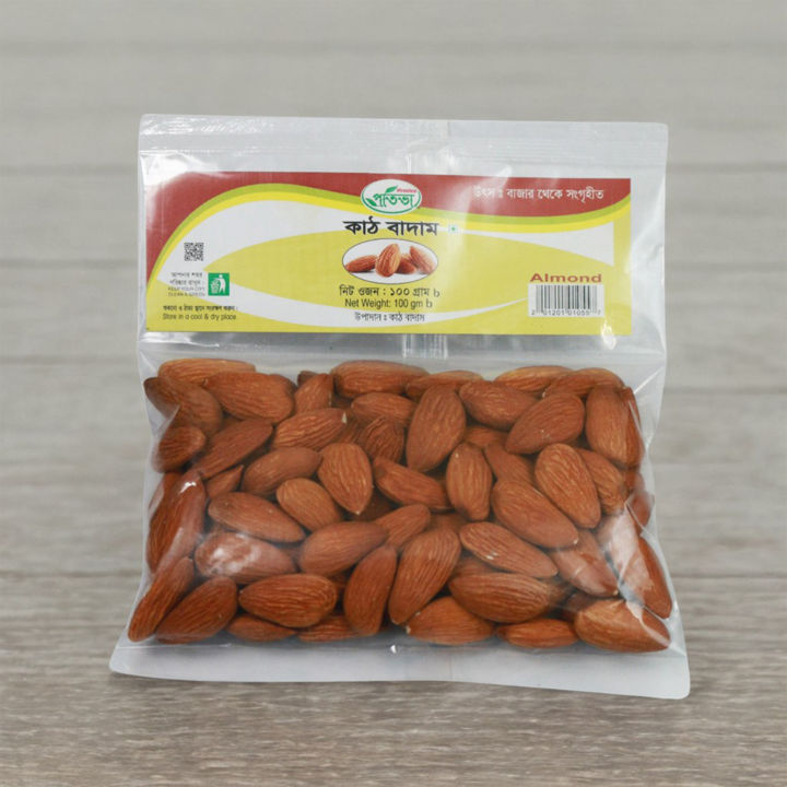 Almond 100 gm | Daraz.com.bd