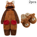 Adult Raccoon Cosplay Costume Robes Kigurumi Unicorn Onesie Anime Nightgown Halloween Cartoon Bear Pajamas Winter.