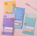 4 IN 1 Cute Cartoon Animal Shape Creative Sticky Notes Notebook Cute Note paper Index stickers office school.