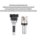 Face Endmill Adapter MT2 MT3 MT4 R8 FMB22 FMB27 BT30 NT30 NT40 Arbor Shell Mill Tool Holder Drawbar CNC Machine Tools.
