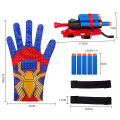Spider Launcher Chidlren Toy Glove Web Shooters Halloween Wristband Prop Boys Cosplay Figure Game Christmas Kids Present Toys.