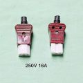 Rice Cooker connector Plug With Cut Male (Ceramic) 250V 16A. 