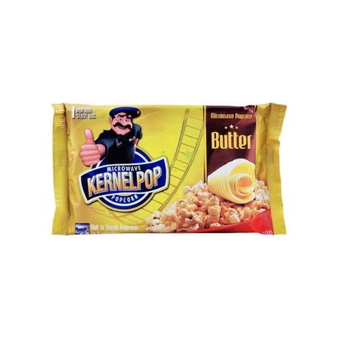 English Butter Microwave kernel popcorn 90g