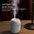 Portable Mini Air Humidifier USB Desktop Humidifier for Car Bedroom Air Diffuser Fogger Mist Maker Sprayer with LED Night Lamp,Humidifier, aroma diffuser, night light fancy light home decorators.. 