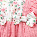 0-18 Months Newborn Baby Girl Romper Cute Floral Long Sleeve with Bow Bodysuit+Headband Infant Girl Spring&Autumn Jumpsuit. 