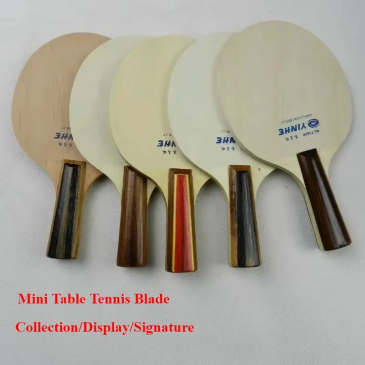 Mini Racket Table Tenis YINHE Mini Size Table Tennis Blade for Collection Display Small Size ...