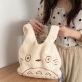 Canvas Tote Bags for Women Large Ladies Cotton Cloth Handbag Cartoon Print Female Shoppers Fashion Fabric Purse Canvas Tote Bag.