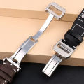Watch Band Buckle for IWC Pilot Mark Portuguese PORTOFINO Little Prince Stainless Steel Folding Clasp Deployment Buckle 18mm. 