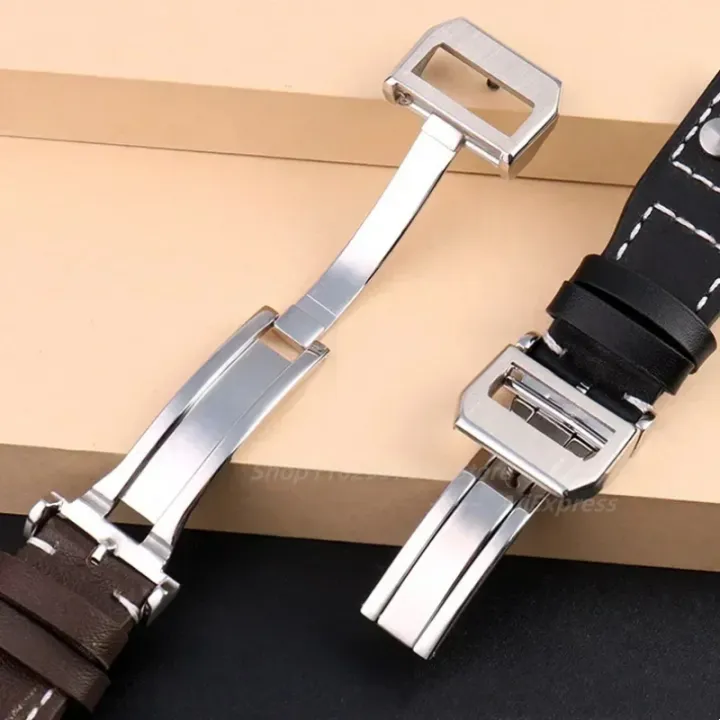 Watch%20Band%20Buckle%20for%20IWC%20Pilot%20Mark%20Portuguese%20PORTOFINO%20Little%20Prince%20Stainless%20Steel%20Folding%20Clasp%20Deployment%20Buckle%2018mm%20-%20Image%204