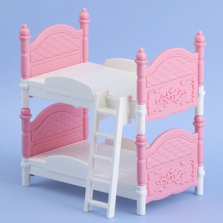 Miniature%20Dollhouse%20Double%20Bed%20Bedroom%20Decorative%20Toy%20Dollhouse%20Accessories%20Miniature%20Items%20Household%20Furniture%20Model%20Play%20House%20-%20Image%204