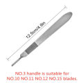 Disposable Surgical Scalpel Blades Sterile High Grade Carbon Steel 2.1% 10xx Individually Foil Wrapped by P&P MEDICAL SURGICAL.