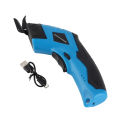 Cordless electric shears, handheld cutter, suitable for cutting fabric, carpet, and soft leather. 