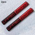 2PCS Limited Edition Emblem 3D Metal Badges Decal Sticker Auto Racing Sport Emblem for Rear Trunk Side Fender Car Motorcycle. 
