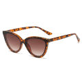 Large Frame Cat Eye Sunglasses Women New Retro Minimalist Style Gradient Sun Glasses High Quality Eyeglasses UV400.