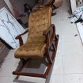 Chair EASY CHAIR big size Rocking chair sleeping chair relaxer chair solid sheesham wood soft master foam 10 years guarantee customize. 